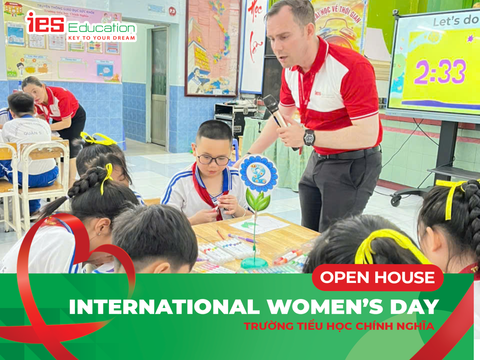 IES EDUCATION ĐỒNG HÀNH CÙNG TRƯỜNG THCS CHÍNH NGHĨA - QUẬN 5