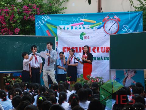 IES tổ chức câu lạc bộ Tiếng Anh cho trường THCS Thanh Đa quận Bình Thạnh