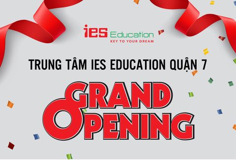 Chuẩn bị khai trương trung tâm Ngoại ngữ IES Education tại cơ sở mới