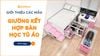 Giường kết hợp bàn học tủ áo