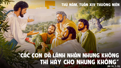 Suy Niệm Lời Chúa Thứ Năm Tuần XIV Thường Niên Năm C