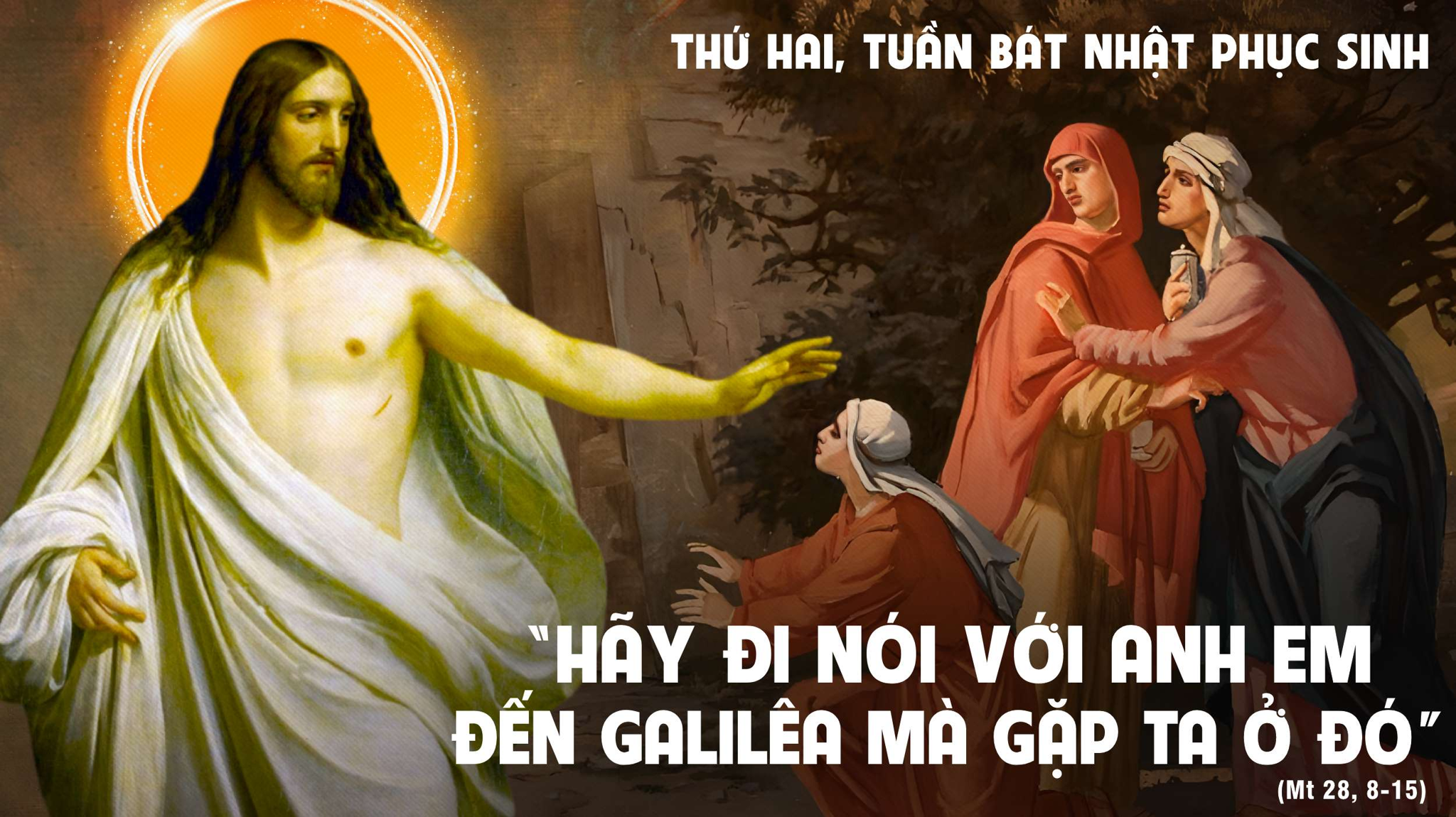 Suy Niệm Lời Chúa Thứ Hai Bát Nhật Phục Sinh Năm C