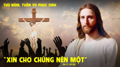 Suy Niệm Lời Chúa Thứ Năm Tuần VII Phục Sinh Năm C