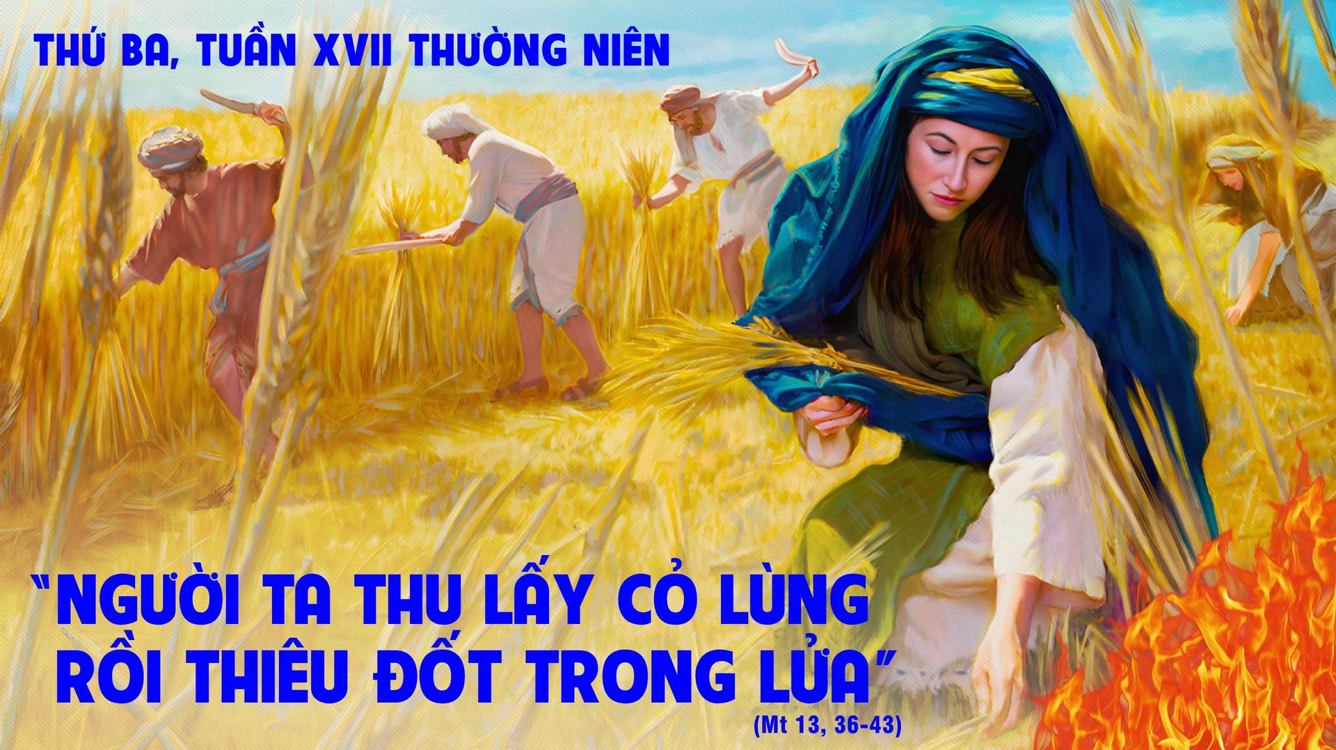 Suy Niệm Lời Chúa Thứ Ba Tuần XVII Thường Niên Năm C