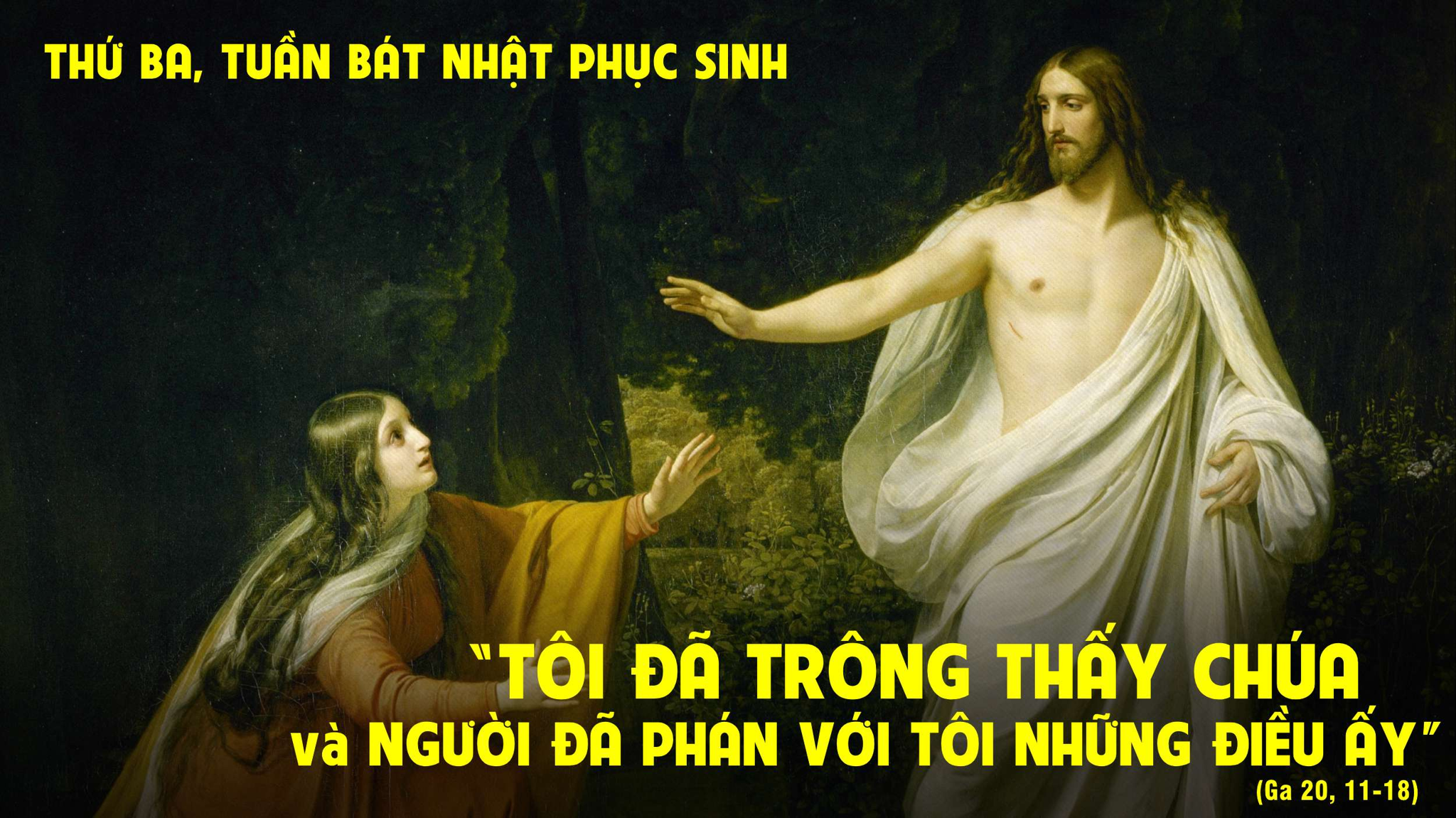 Suy Niệm Lời Chúa Thứ Ba Tuần Bát Nhật Phục Sinh Năm C