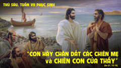 Suy Niệm Lời Chúa Thứ Sáu Tuần VII Phục Sinh Năm C