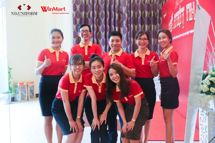 Nhà sản xuất đồng phục uy tín của Winmart - Nam Dương Uniform