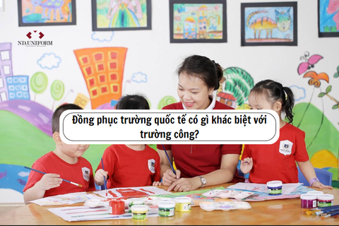 Đồng phục trường quốc tế có gì khác biệt với trường công?