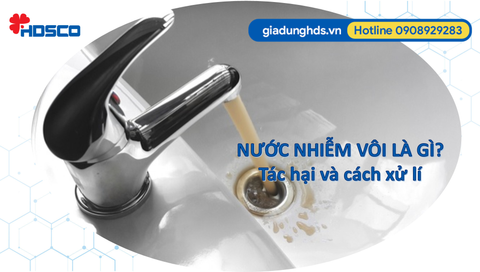 Lọc nước đầu nguồn - Giải pháp hoàn hảo cho nước giếng khoan bị vôi!