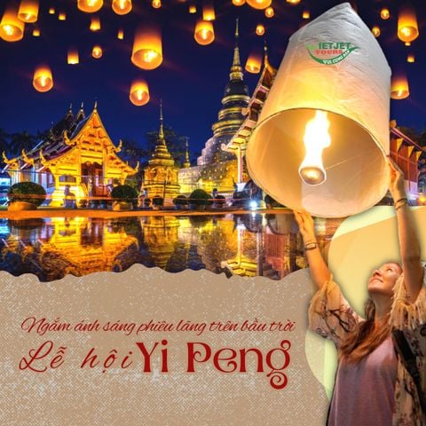 YI PENG - NGẮM ÁNH SÁNG PHIÊU LÃNG TRÊN BẦU TRỜI TRONG MÙA LỄ HỘI TẠI THÁI LAN