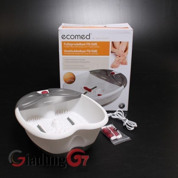 Đánh giá trải nghiệm Bồn ngâm chân Medisana Ecomed massage tại nhà