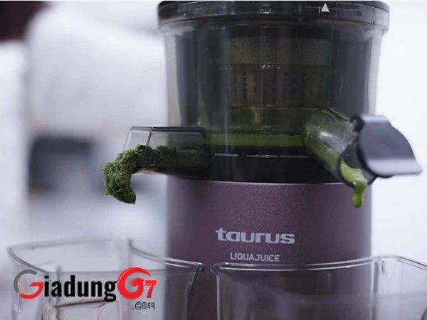 Máy ép chậm Taurus Liquajuice LS-651 BM Giữ nguyên các chất dinh dưỡng và vitamin của hoa quả và rau quả