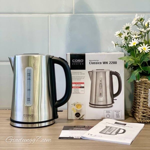 Ấm siêu tốc Caso Classico WK2200 – Tiện Lợi và Hiệu Quả Cho Mọi Gia Đình