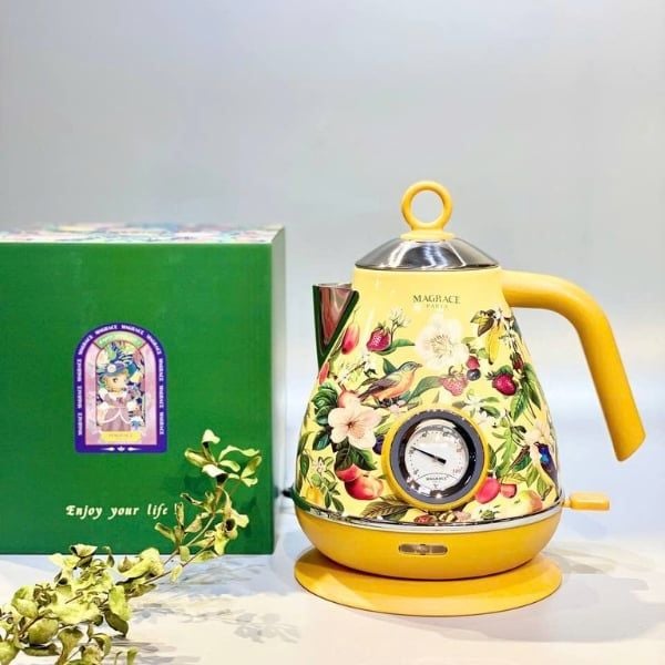 Ấm siêu tốc Magrace Paris 1.7L Thiết kế cổ điển, màu sắc tinh tế