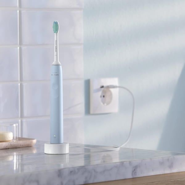 Bàn chải điện Philips HX3651 Series 2100 Easy-Start giúp quá trình chuyển đổi dễ dàng hơn
