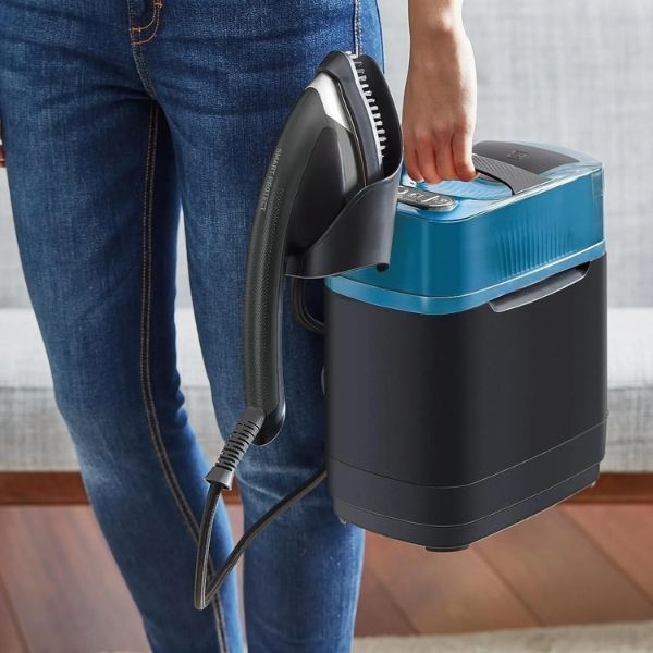Bàn là cây hơi nước Tefal Ixeo Power QT2022 Đế Có Thể Tháo Rời – Làm Mới & Khử Trùng Đồ Dùng Trong Nhà