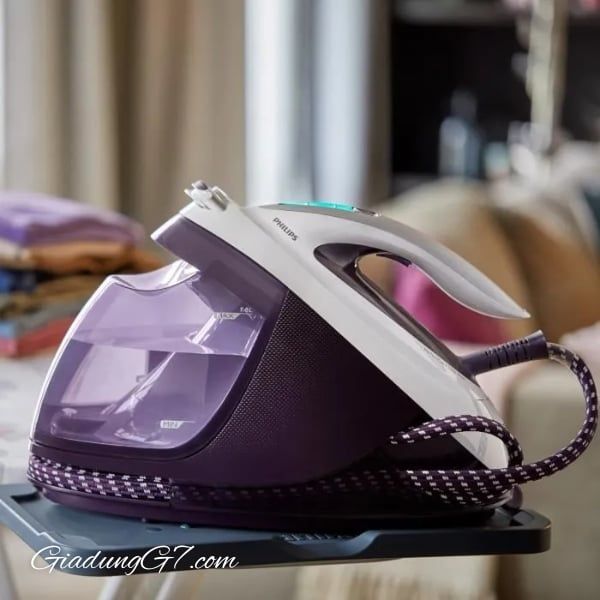 Bàn là hơi nước Philips GC9675/80 PerfectCare Elite Plus 2700W Hơi nước tự động và im lặng