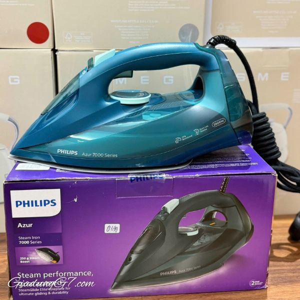 Bàn là hơi nước Philips 7000 Series DST7050/70 2800W Hơi nước liên tục lên đến 50g/phút