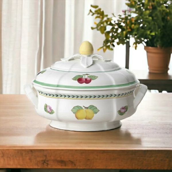 Bát súp Villeroy & Boch French Garden Terrine 2,5L có Độ bền và chịu nhiệt tốt