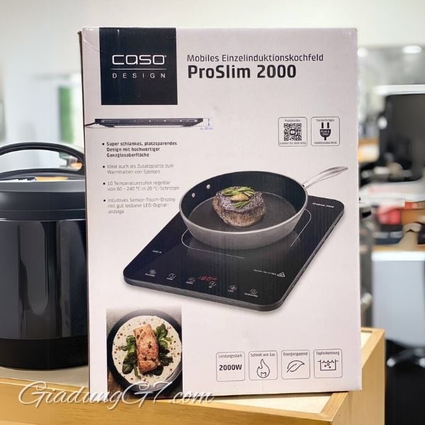Bếp từ đơn Caso ProSlim 2000 An Toàn và Tiện Lợi