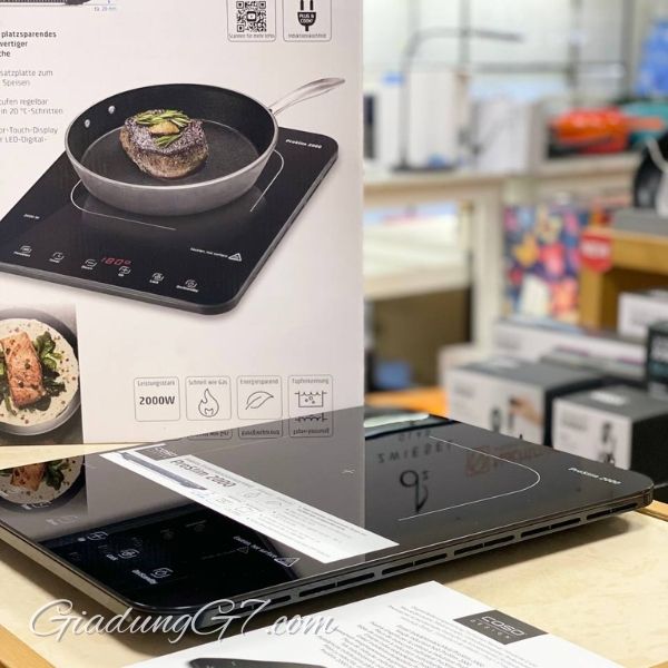 Bếp từ đơn Caso ProSlim 2000 Thiết Kế Siêu Mỏng và Tiết Kiệm Không Gian