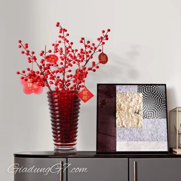 Bình hoa vân sóng Ruby phù hợp cho mọi sự kiện