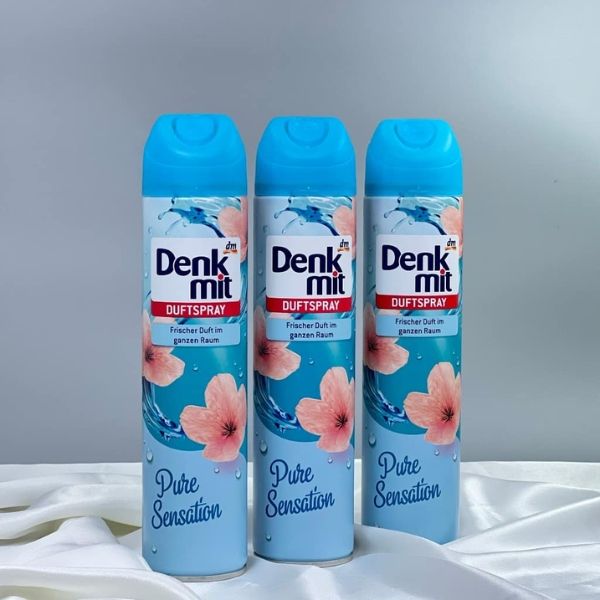 Bình xịt thơm phòng Denkmit 300ml Hương Thơm Tự Nhiên, Dễ Chịu