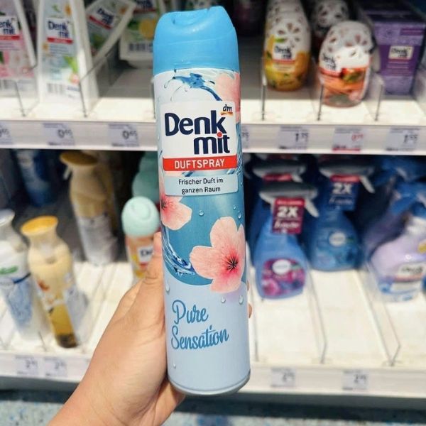 Bình xịt thơm phòng Denkmit 300ml Hương Thơm Tự Nhiên, Dễ Chịu
