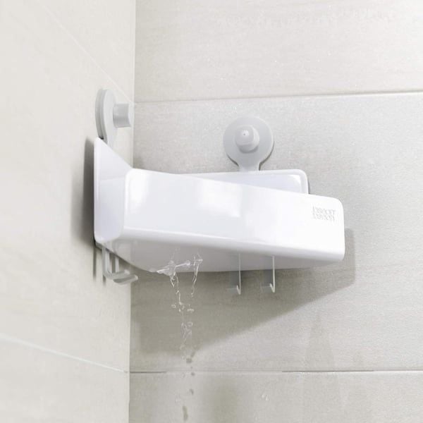 Bộ 2 Kệ Để Đồ Nhà Tắm Gắn Tường Joseph Joseph 70550 EasyStore Tính Năng Thoát Nước Tự Động