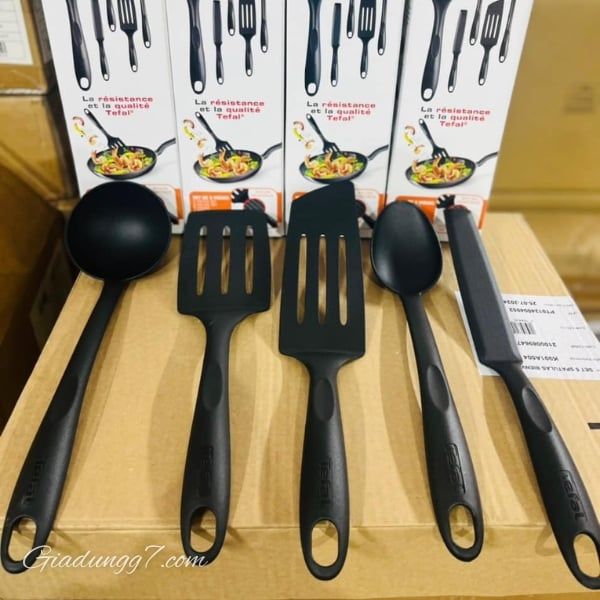 ộ 5 dụng cụ nấu ăn Tefal K001A Bienvenue có Chất lượng và độ bền cao