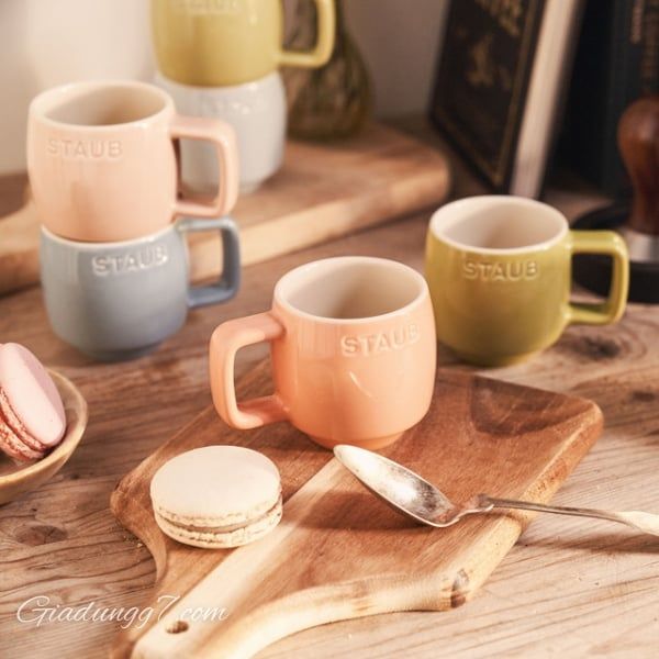 Bộ 6 cốc Staub Maccaron 100ml gồm sáu màu pastel tinh tế, là sự lựa chọn lý tưởng để làm hài lòng mọi thành viên trong gia đình