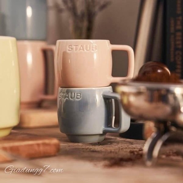 Cốc uống nước STAUB dung tích 100ml, màu pastel.