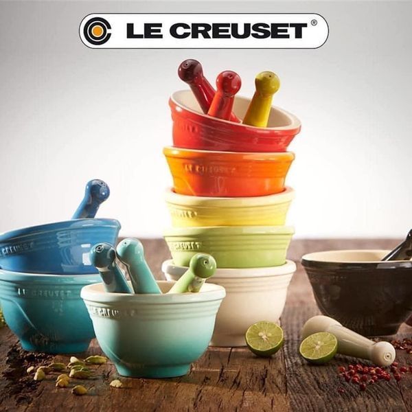 Bộ chày cối Le Creuset 11,5 cm Có nhiều màu cho bạn lựa chọn