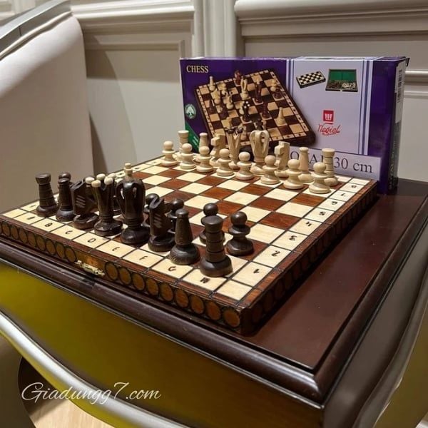 Bộ cờ vua quốc tế gỗ châu Âu Albatros Royal chắc chắn là món quà tuyệt vời cho những ai yêu bộ môn tư duy này