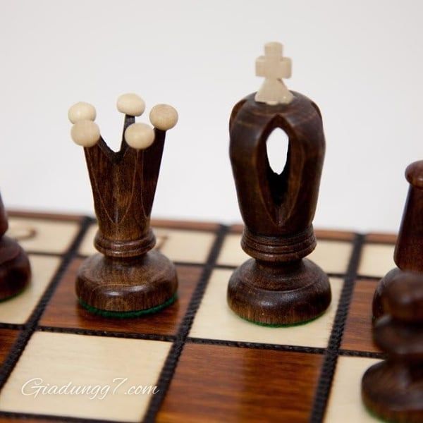Bộ cờ vua quốc tế gỗ châu Âu Albatros Royal chắc chắn là món quà tuyệt vời cho những ai yêu bộ môn tư duy này