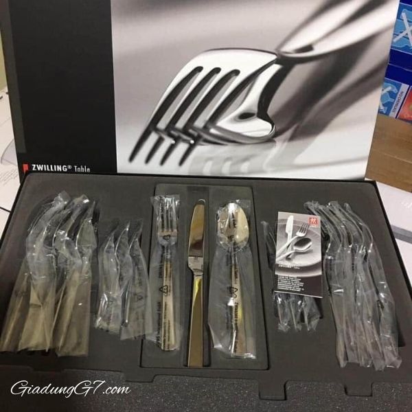 Bộ dao thìa dĩa Zwilling King 42 món Gia công thủ công tinh xảo