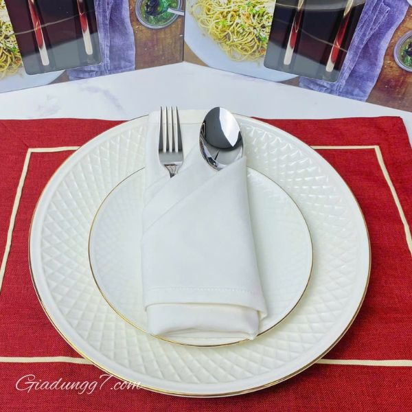 Bộ dĩa thìa WMF cao cấp 12 món tinh tế, đơn giản, sang trọng, an toàn với sức khỏe gia đình.