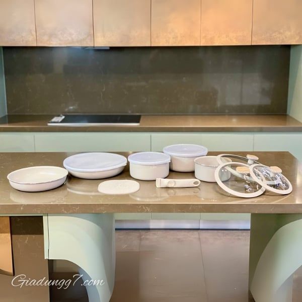 Trọn bộ Bộ nồi 13 món Berlinger Haus BH/8420 - Sahara Collection