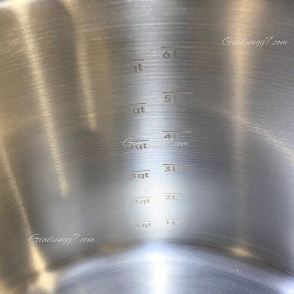 Bộ nồi chảo Ciwete 11 món  Nắp thủy tinh trong suốt, tiện quan sát