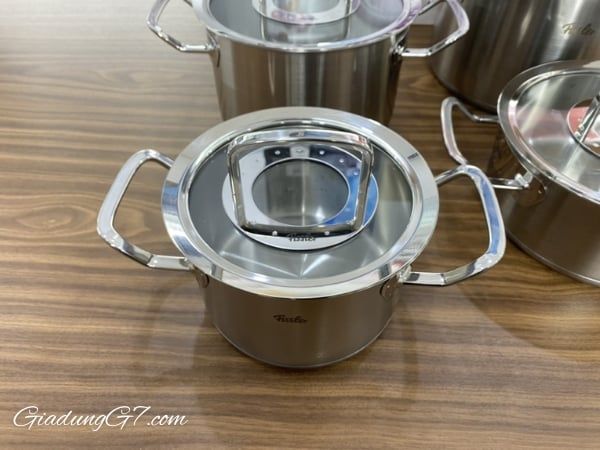 Bộ nồi Fissler Original Profi Collection 4 món (4 nồi) nắp kính Được phát triển với sự cộng tác của các đầu bếp bậc thầy