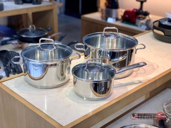 Bộ nồi WMF Astoria 3 chiếc Tiết kiệm điện trong bếp