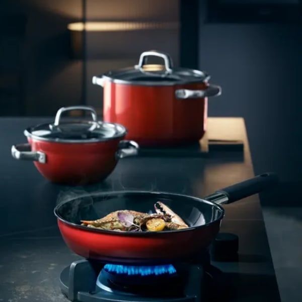 Bộ nồi WMF Fusiontec 4 chiếc vượt trội với các vật liệu nổi bật mang vẻ đẹp vượt thời gian