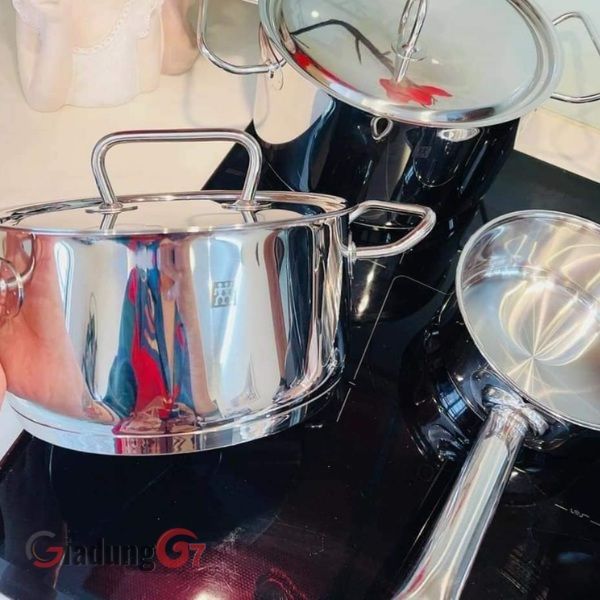 Bộ nồi Zwilling Starterset 6 món Chất liệu thép không gỉ