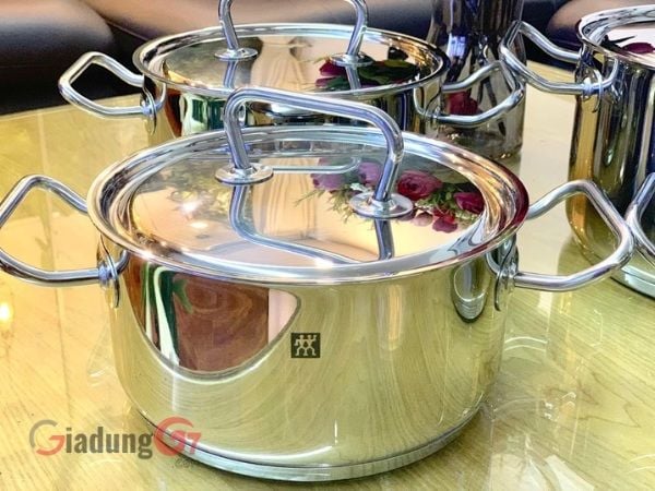 Bộ Nồi Zwilling Twin Classic gồm 5 món: 4 nồi, 1 chảo