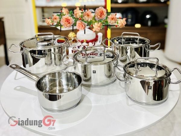 Bộ Nồi Zwilling Twin Classic 5 Món Thiết kế quý phái