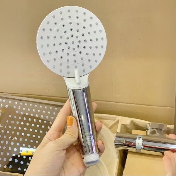 Bộ Vòi Sen Tắm Hansgrohe Crometta S 240 Bộ Điều Chỉnh Nhiệt Ecostat Comfort