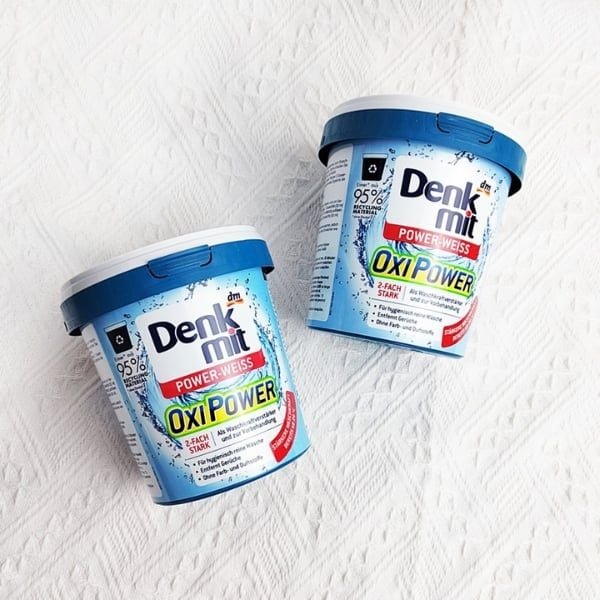Bột tẩy vết ố trên vải Denkmit Oxi Power 750g