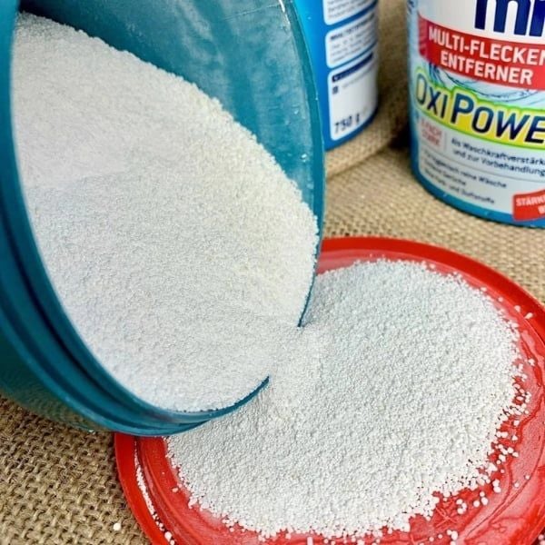 Bột tẩy vết ố trên vải Denkmit Oxi Power 750g