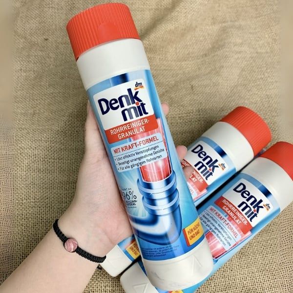 Bột thông tắc cống Denkmit 600g – Giải Pháp Xử Lý Nghẹt Cống Hiệu Quả