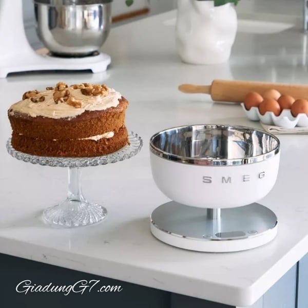 Cân nhà bếp Smeg KSC01WHMWW Thiết Kế Tinh Tế Và Hiện Đại